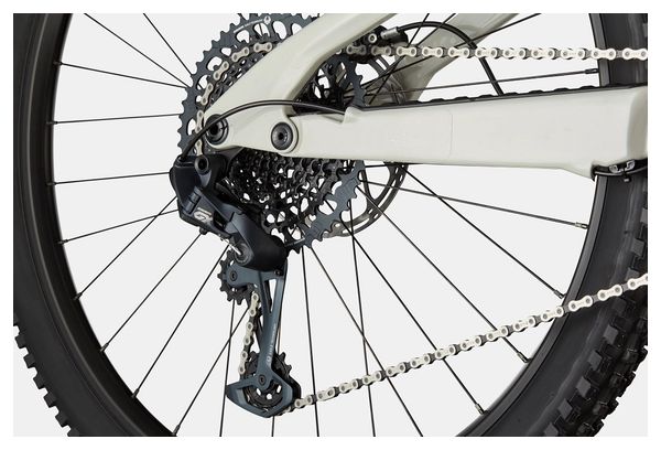 VTT Tout Suspendu Cannondale Habit Carbon LT 1 Sram GX Eagle 12V 29'' Blanc – Image 5