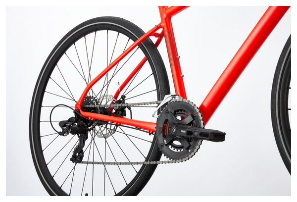 Vélo de Ville Fitness Cannondale Quick 5 Shimano Tourney 7V 700 mm Rouge Acid – Image 2