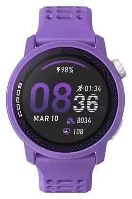 Montre GPS Coros Pace 3 Silicone Retro Violet – Image 2