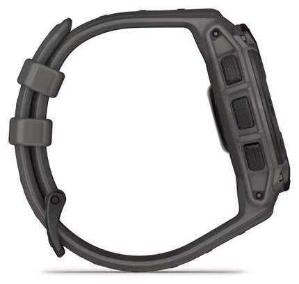 Montre GPS Garmin Instinct E - 45 mm Noir avec Bracelet en Silicone Gris Charcoal – Image 4