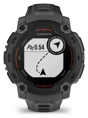 Montre GPS Garmin Instinct E - 45 mm Noir avec Bracelet en Silicone Gris Charcoal – Image 11
