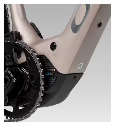 Vélo de Gravel Électrique Orbea Denna M20 Shimano GRX 12V 420 Wh 700 mm Beige Nickel 2025 – Image 4