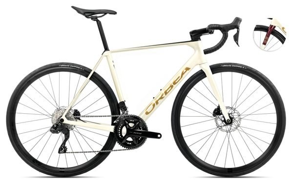 Vélo de Route Orbea Orca M30i Shimano 105 Di2 12V 700 mm Blanc Ivory 2025 – Image 2