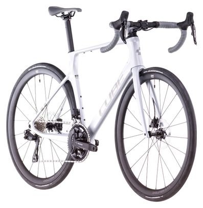 Vélo de Route Cube Agree C:62 One Shimano 105 Di2 12V 700 mm Gris Fog 2025 – Image 2