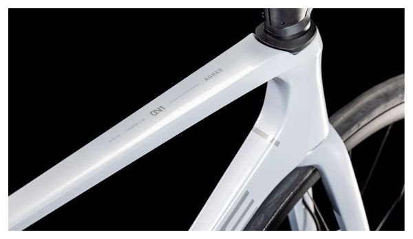 Vélo de Route Cube Agree C:62 One Shimano 105 Di2 12V 700 mm Gris Fog 2025 – Image 7
