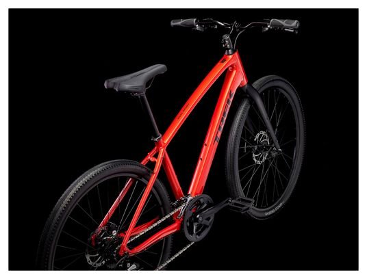 Vélo Fitness Trek Dual Sport 1 Shimano Tourney / Altus 8V 650mm Rouge Lave – Image 3