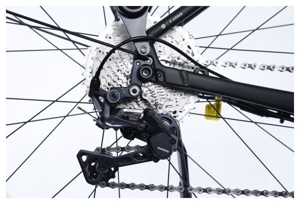 Vélo Ville Electrique Bergamont E-Sweep Adventure Shimano GRX 11V Mahle 250Wh Gris 2024 - Vélo d'Exposition – Image 4