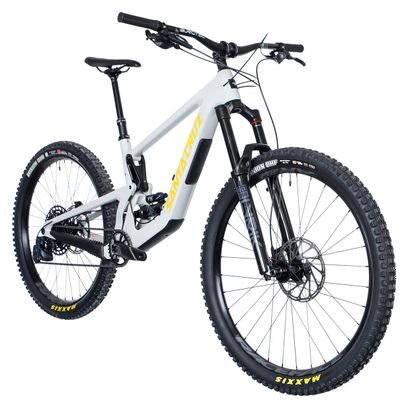 VTT Tout-Suspendu Santa Cruz Bronson 4.1 Carbone C Sram NX Eagle 12V MX (29/27.5'') Blanc – Image 2