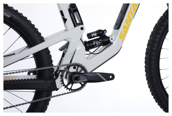 VTT Tout-Suspendu Santa Cruz Bronson 4.1 Carbone C Sram NX Eagle 12V MX (29/27.5'') Blanc – Image 4