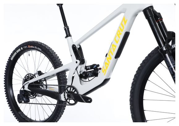 VTT Tout-Suspendu Santa Cruz Bronson 4.1 Carbone C Sram NX Eagle 12V MX (29/27.5'') Blanc – Image 6