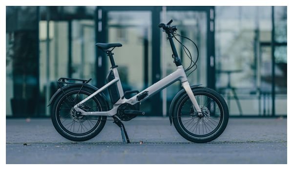 Vélo Pliant Électrique Cube Fold Hybrid Comfort 500 Shimano Nexus 5V 500 Wh 20'' Argent Pearly 2025 – Image 10