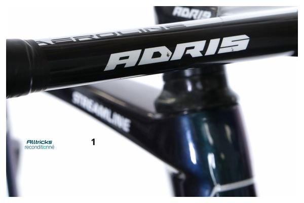 Vélo de route Adris Streamline Shimano Ultegra Di2 12V 700mm Carbone Multicolor 2022 - Produit Reconditionné – Image 7