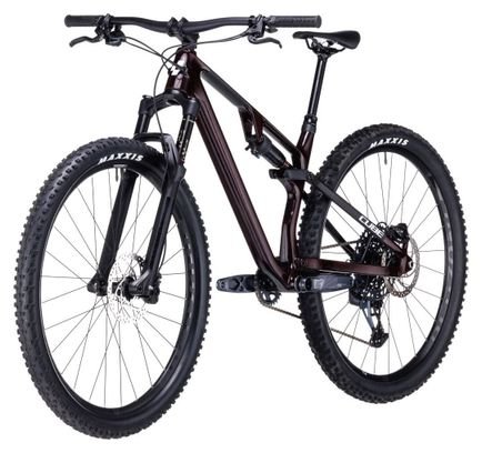 VTT Tout-Suspendu Cube AMS One11 C:68X Pro 29 Sram GX Eagle 12V 29'' Rouge Liquid Carbon – Image 3