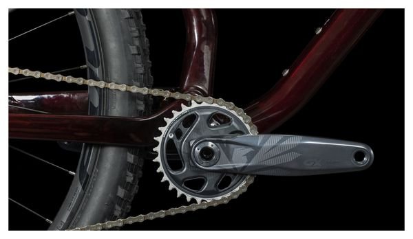 VTT Tout-Suspendu Cube AMS One11 C:68X Pro 29 Sram GX Eagle 12V 29'' Rouge Liquid Carbon – Image 8