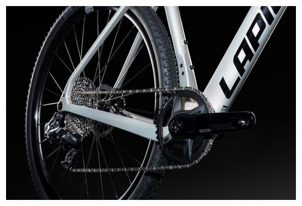 Vélo de Gravel Lapierre Crosshill CF 6.0 AXS Sram Rival XPLR AXS 12V 700 mm Blanc 2025 – Image 5