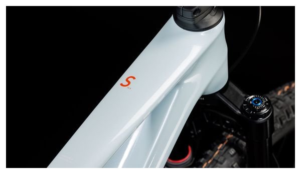 VTT Tout-Suspendu Cube Stereo One44 C:68X SLX Sram GX Eagle AXS 12V 29'' Blanc Frost – Image 2