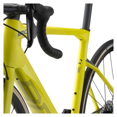 Vélo de Route Électrique BMC Roadmachine AMP Two Sram Rival eTap AXS 12V 350 Wh 700 mm Jaune Lime – Image 5
