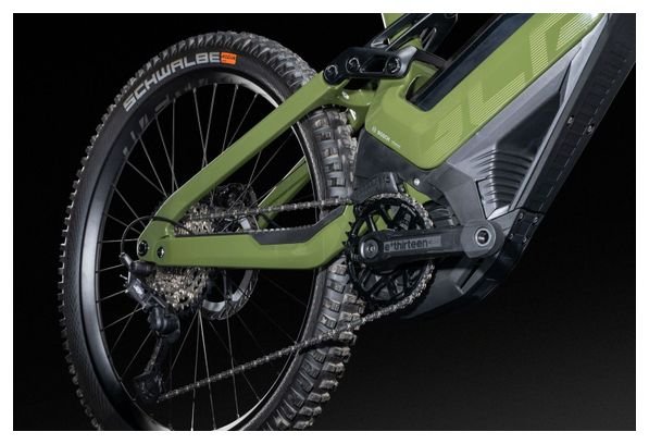 VTT Electrique Tout-Suspendu Lapierre Overvolt GLP Elite 3 Shimano XT 12V 800Wh MX (29/27.5'') Vert 2025 – Image 3