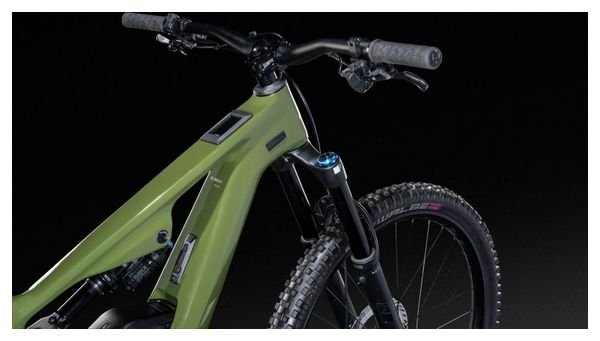 VTT Electrique Tout-Suspendu Lapierre Overvolt GLP Elite 3 Shimano XT 12V 800Wh MX (29/27.5'') Vert 2025 – Image 5