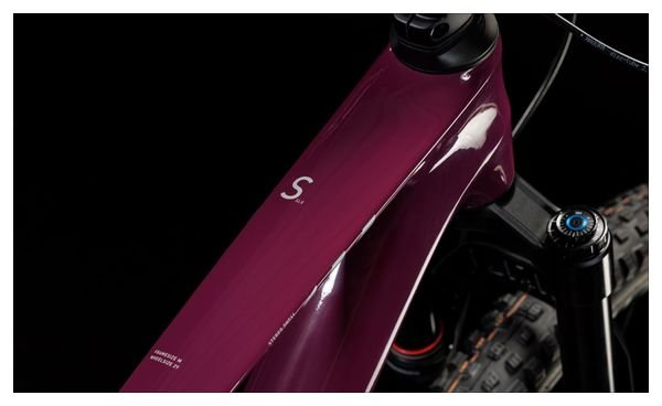 VTT Tout-Suspendu Cube Stereo One44 C:68X SLX Sram GX Eagle AXS 12V 29'' Rose Rouge Wine 2024 – Image 7