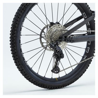 VTT Électrique Tout-Suspendu Rockrider E-Feel 900S Team Edition Shimano XT Di2 12V 630Wh 29'' Noir 2024 – Image 6