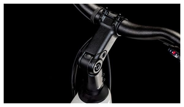 VTC Électrique Cube Touring Hybrid One 625 Easy Entry Shimano Cues 9V 625 Wh 700 mm Blanc Cotton Gris 2025 – Image 8