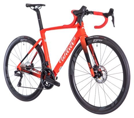 Vélo de Route Wilier Triestina Cento10 SL Shimano Ultegra Di2 12V 700 mm Rouge Noir 2023 - Produit Reconditionné – Image 2
