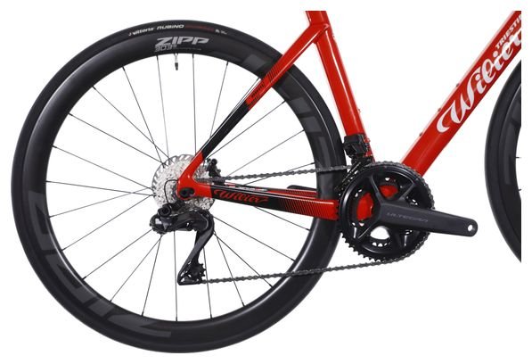 Vélo de Route Wilier Triestina Cento10 SL Shimano Ultegra Di2 12V 700 mm Rouge Noir 2023 - Produit Reconditionné – Image 6