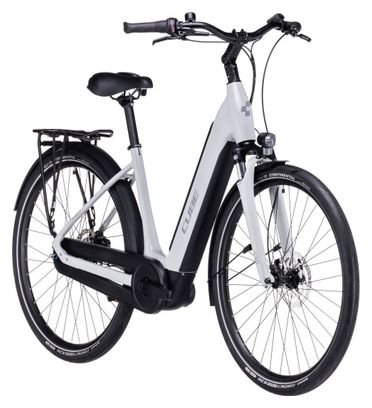 Vélo de Ville Électrique Cube Supreme Hybrid One 400 Easy Entry Shimano Nexus 7V 400 Wh 700 mm Gris 2023 – Image 2