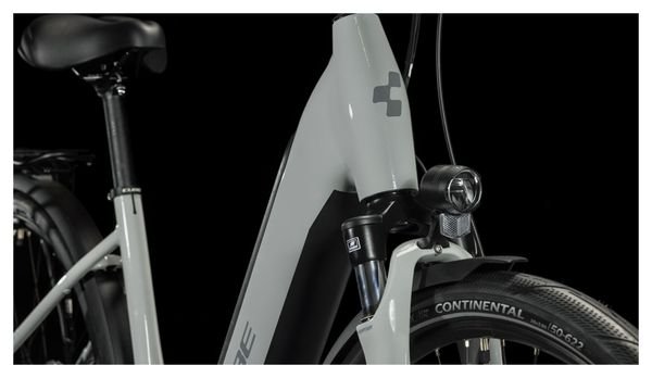Vélo de Ville Électrique Cube Supreme Hybrid One 400 Easy Entry Shimano Nexus 7V 400 Wh 700 mm Gris 2023 – Image 8