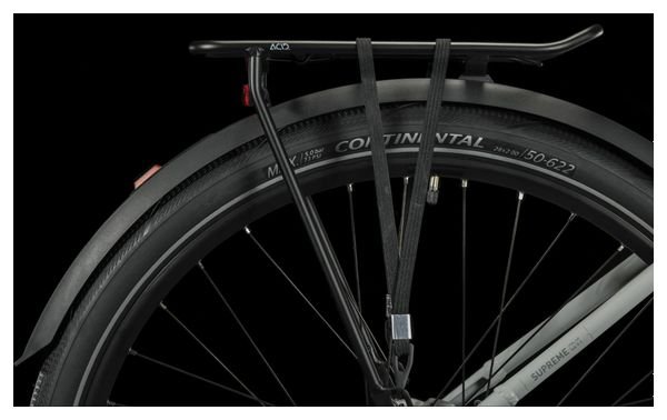 Vélo de Ville Électrique Cube Supreme Hybrid One 400 Easy Entry Shimano Nexus 7V 400 Wh 700 mm Gris 2023 – Image 10