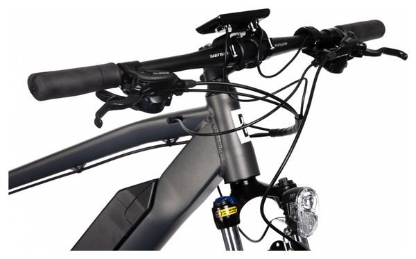 VTC Électrique Bicyklet Joseph Shimano Altus 7V 417 Wh 700 mm Noir Gris – Image 6