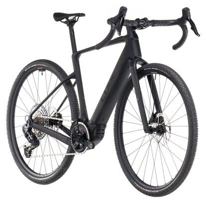 Vélo de Gravel Électrique Cube Nuroad Hybrid C:62 SLX 400X Sram Rival eTap AXS/Sram GX Eagle AXS 12V 400 Wh 700 mm Noir Carbon 2025 – Image 2
