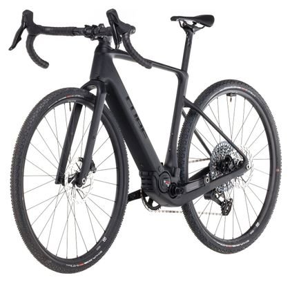 Vélo de Gravel Électrique Cube Nuroad Hybrid C:62 SLX 400X Sram Rival eTap AXS/Sram GX Eagle AXS 12V 400 Wh 700 mm Noir Carbon 2025 – Image 3