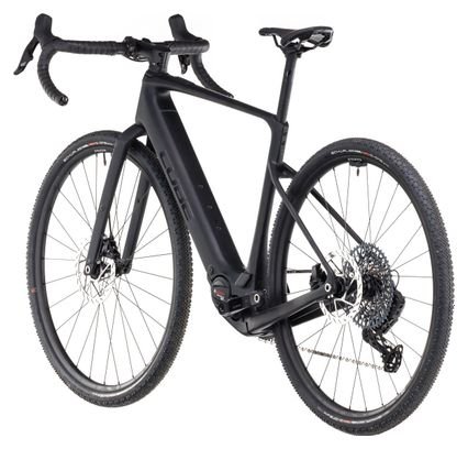 Vélo de Gravel Électrique Cube Nuroad Hybrid C:62 SLX 400X Sram Rival eTap AXS/Sram GX Eagle AXS 12V 400 Wh 700 mm Noir Carbon 2025 – Image 5
