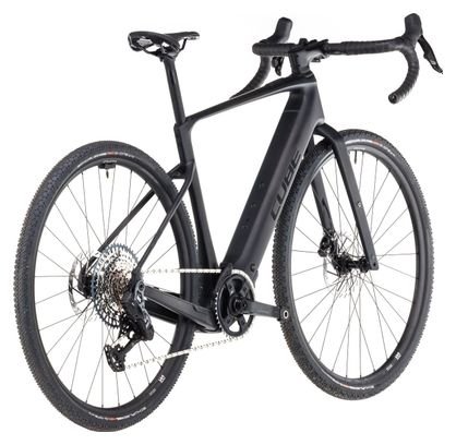 Vélo de Gravel Électrique Cube Nuroad Hybrid C:62 SLX 400X Sram Rival eTap AXS/Sram GX Eagle AXS 12V 400 Wh 700 mm Noir Carbon 2025 – Image 6