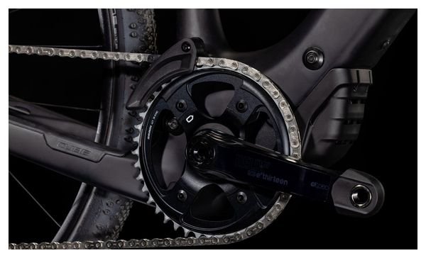 Vélo de Gravel Électrique Cube Nuroad Hybrid C:62 SLX 400X Sram Rival eTap AXS/Sram GX Eagle AXS 12V 400 Wh 700 mm Noir Carbon 2025 – Image 8