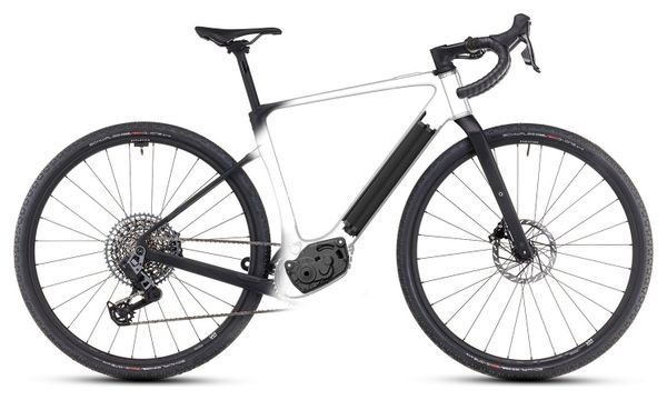 Vélo de Gravel Électrique Cube Nuroad Hybrid C:62 SLX 400X Sram Rival eTap AXS/Sram GX Eagle AXS 12V 400 Wh 700 mm Noir Carbon 2025 – Image 10