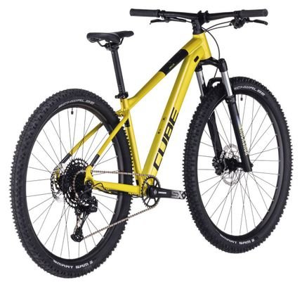 VTT Semi-Rigide Cube Analog Sram SX Eagle 12V 29'' Vert Jaune Lime – Image 6