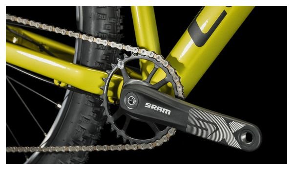 VTT Semi-Rigide Cube Analog Sram SX Eagle 12V 29'' Vert Jaune Lime – Image 9