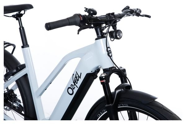 Vélo de Ville Électrique O2 Feel Vern Urban Power 9.2 Mid Shimano Nexus Inter 5-E 5V 720 Wh 27.5'' Gris Polaire – Image 8