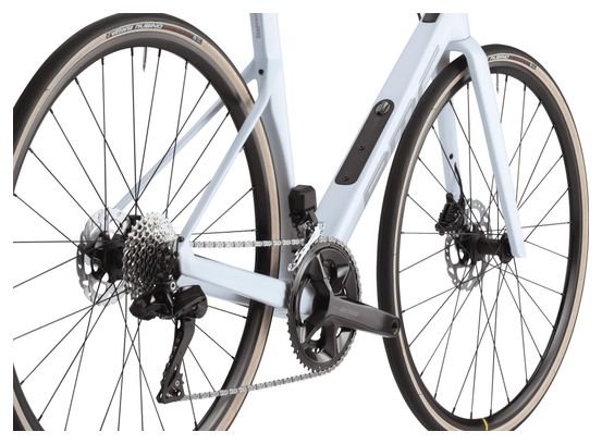 Vélo de Route BMC Roadmachine Four Shimano 105 Di2 12V 700 mm Blanc Cool 2024 – Image 4
