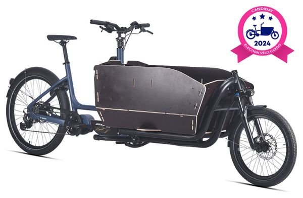 Vélo Cargo Électrique Sunn x Douze Shimano Deore 10V 725Wh 20/26'' Bleu – Image 2
