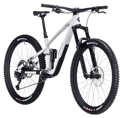 VTT Tout-Suspendu Cube Stereo One55 C:62 Race Sram GX/NX Eagle 12V 29'' Gris Light – Image 2