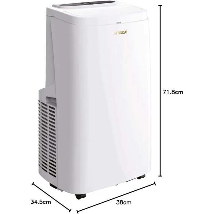 HYUNDAI Climatiseur mobile/ 12000 BTU/ /Classe A – Image 2